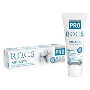 Rocs Diş Macunu Implants 60 mL / 74gr