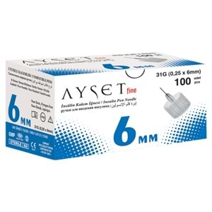 Ayset İğne Ucu 6 Ml