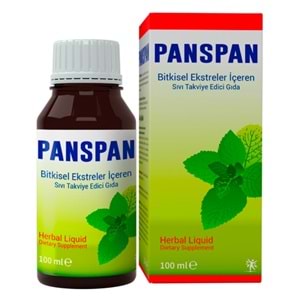 Panspan Bitkisel Ekstreler içeren Şurup 100 mL