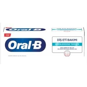 Oral-B Diş Macunu Derinlemesine Temizlik 65 ml