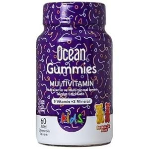 Ocean Gummies Kids Multivitamin Çiğneme Jel 60Lı