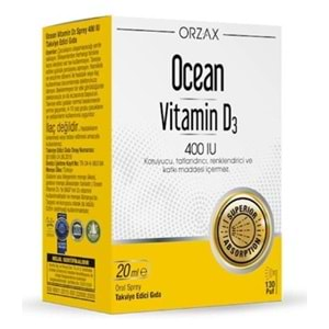 Ocean Vitamin D 400IU Sprey 20 ml