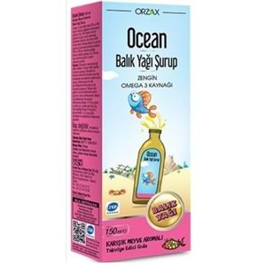 Ocean Balık Yağı Surup Tuttı Fruttı 150 ml