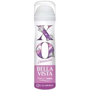 Xo Deodorant Women Bella Vista 150ml