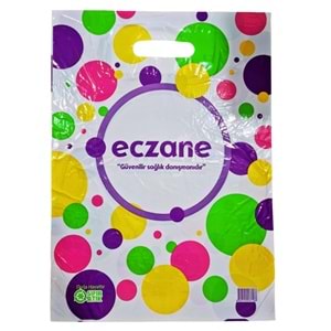 Dy Eczane Poşeti El Geçme Büyük Boy 80 Adet (33x45cm)