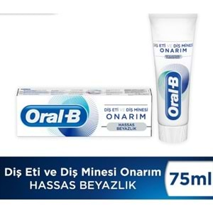 Oral-B Diş Macunu Diş Eti & Minesi Onarım Hassas Beyazlık