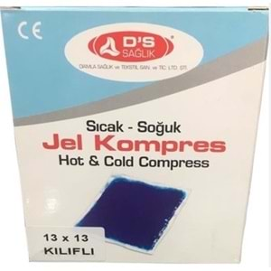 DS Plus Thermo Jel Kompres 13x13 Cm Kılıflı