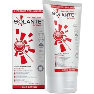 Solante Acnes Spf50+ Güneş Losyonu