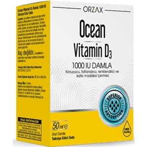 Ocean Vitamin D 1000IU Damla 50ml