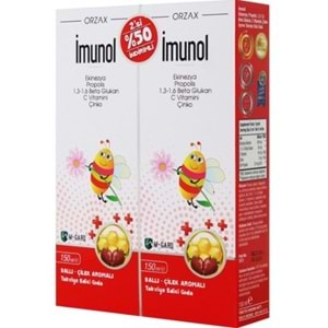 Imunol Surup Ballı-Çıleklı 150Ml Ikılı Paket 2.%50 İnd