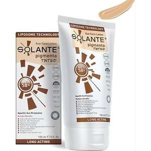 Solante Pıgmenta Tınted SPF50+ Sun Care Lotıon