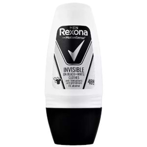 Rexona Rollon Invisible B&W Erkek 50Ml