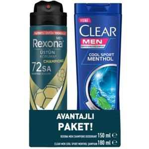 Rexona Deo Champions+ Clear Men Cool Sport 180Ml