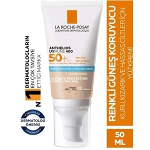 La Roche Posay Anthelıos SPF50+ Yüksek Korumalı Renklı Krem 50Ml