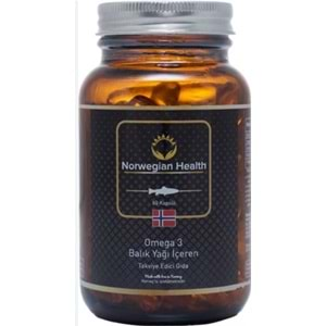 Norwegıan Health Omega 3 60 Kapsül 1000Mg