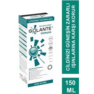 Solante Immuna SPF50+ Sun Lotion 150Ml