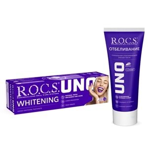 Rocs Uno Beyazlatıcı Diş Macunu 60 mL / 74gr