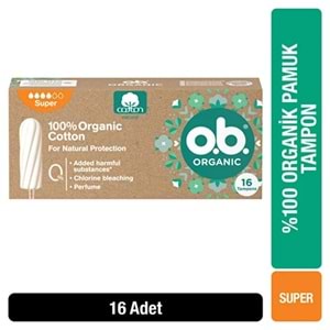 O.B Tampon Organık Süper 16Lı