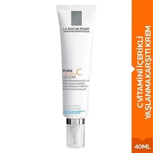 La Roche Posay Redermic Pure Vitamin C Light Yaşlanma Karşıtı Krem 40Ml