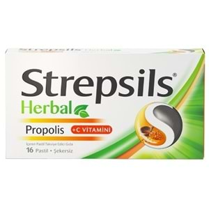 Strepsıls Herbal Propolıs Pastıl 16Lı