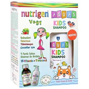 Nutrıgen Vegy Surup 200Ml + Aquas Kıds Sampuan 250Ml Hedıyelı