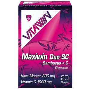 Vıtawın Maxıwın Duo SC (Sambucus+C Vıt.) 20 Sase Eff 50Gr