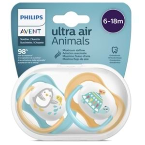 Philips Avent Ultra Air Animals 6-18Ay 2Li Emzik Erkek