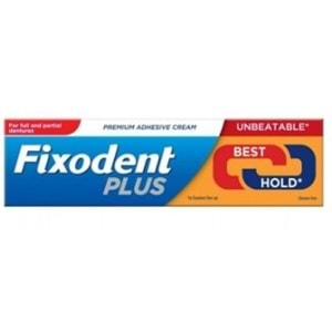 Fixodent Yapıştırıcı Krem 40G Plus Güçlü Tutuş