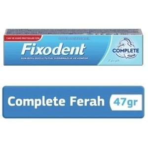 Fixodent Yapıştırıcı Krem 47G Complete Ferah