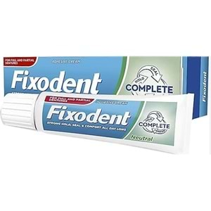 Fixodent Yapıştırıcı Krem 47G Complete Natural