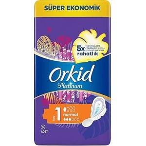 Orkıd Anne/Kız Platınum Normal 24 Lü