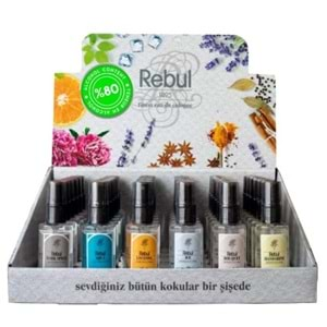 Rebul Kolonya Parfümlü Set 36Lı 50Ml