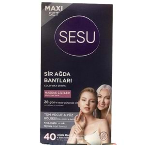 Sesu Agda Bandı Hassas Cıltler 40Lı Maxı Set