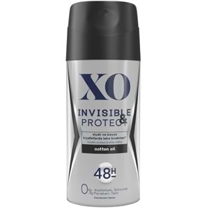 Xo Deodorant Invısıble Protect Men 150 Ml