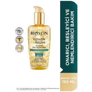 Bıoxcın Keratın-Argan Onarıcı Saç Bakım Yagı 150Ml