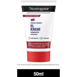 Neutrogena El Kremı Parfümsüz 50Ml