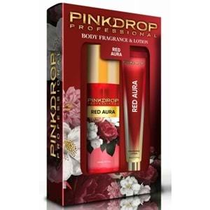 Pınk Drop Vücut Spreyı Red Aura 200Ml + Losyon 50Ml