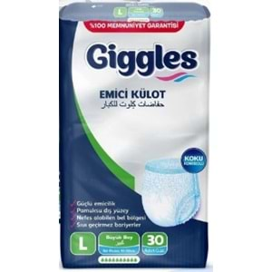 Giggles Emici Külot Bez Large 30 Lu