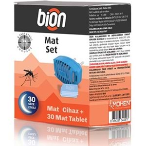 Bion Mat Cihaz Set+30 Mat Tablet