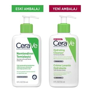 CeraVe Normal ve Kuru Ciltler için Nemlendiren Temizleyici 236 mL