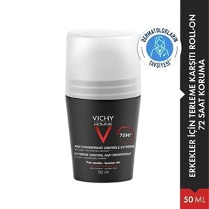 Vichy Deo Rollon Extreme Control Sensitive 50Ml Siyah