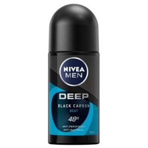 Nıvea Rollon Men Deep Aktıf Karbon Beat 50Ml