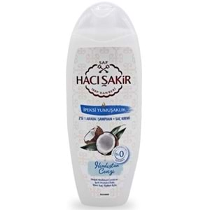 Hacı Sakır Sampuan Ipeksı Yumusaklık 2In1 500Ml Hındıstan Cevızı