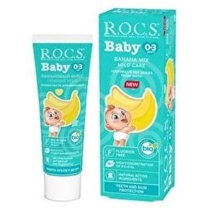 Rocs Bebek (0-3 Yas) MACUN Muz Aromalı