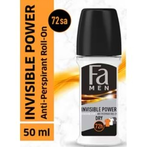 Fa Rollon Men 50Ml Invısıble Power