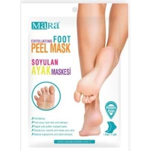 Mara Soyulan Ayak Maskesi 1 Çıft 40gr