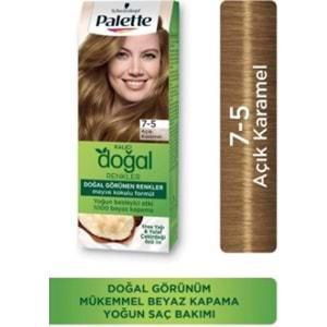 Palette Kalıcı Dogal Renkler 7-5 Açık Karamel