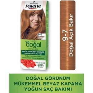 Palette Kalıcı Dogal Renkler 9-7 Doğal Açık Bakır