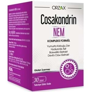 Orzax Cosakondrın Nem 30 Tablet