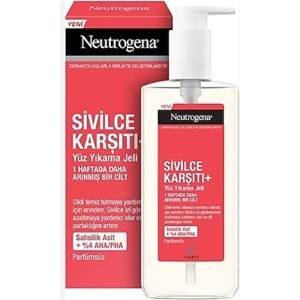 Neutrogena Sıvılce Karsıtı+ Yüz Yıkama Jelı 200 Ml